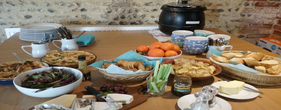 West Dorset Retreat - Main Hall Food Eating Area